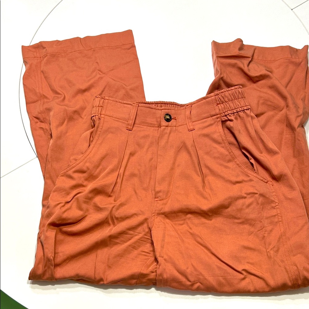 Madewell Salmon Wide Leg Pants-Size 4